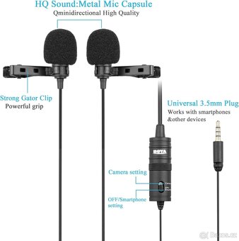 Profesionální klopový mikrofon - 3