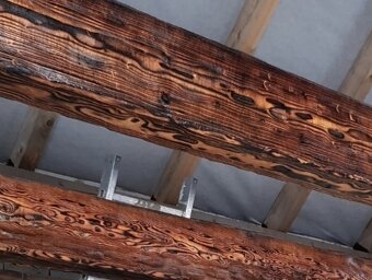 Luxusní pohledové trámy - 3