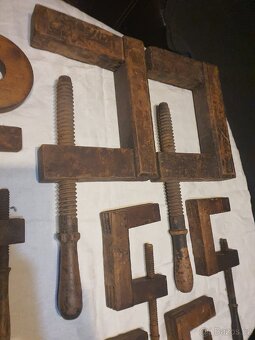 Staré dřevěné utahovaky - 3