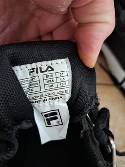 Dětské boty Fila vel. 33 - 3