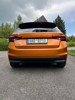 Škoda Fabia IV 1.0 TSI Style, 2022 – oranžová metalíza - 3