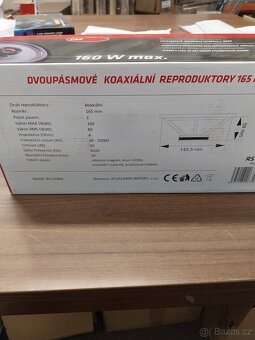 Reproduktory CarClever 165mm 2pásma 160w - 3