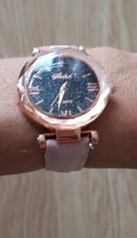 Quartz dámské i dívčí nové růžové hodinky i jako dárek - 3
