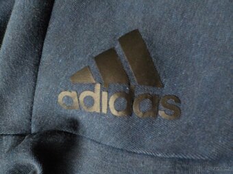 Adidas mikina tmavě modra s kapuci vel L-ŽENA - 3