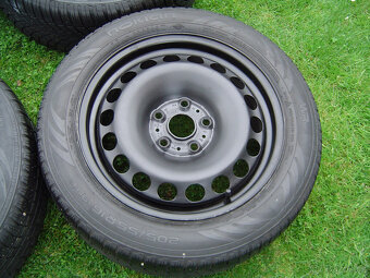 4X ZIMNÍ PLECHOVÁ KOLA ŠKODA OCTAVIA II,III 205/55 R16 - 3