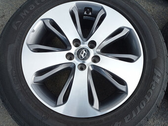 5x114,3 Hyundai Santa Fe 7Jx18 ET41 č. 52910-2B485 alu disky - 3