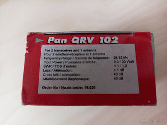 Automatický anténní přepínač Pan QRV 102 - 3