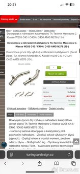 Downpipe - MERCEDES BENZ C400 / C450 / C43 AMG - 3