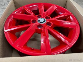 Originál alu kola Škoda Fabia 3 a Škoda Rapid 5x100 r16 - 3