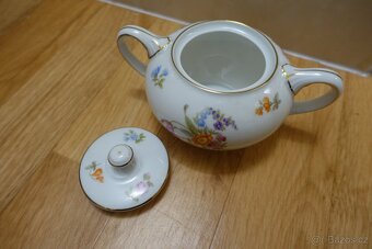 Porcelánová cukřenka Rosenthal Balmoral Bavaria – květinový - 3