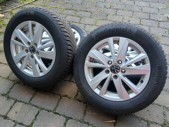 ALU kola,sada,originál VW,KARLSTAD,205/60 R16,5x112,9,5/8mm - 3