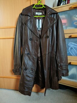 Kožený kabát vel. 40 - 3