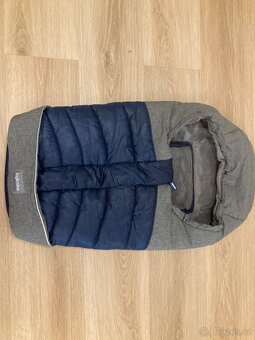 Inglesina zimní fusak do autosedačky či do kočárku -TOP STAV - 3