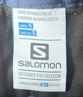 Pánské lyžařské kalhoty SALOMON, vel. S, tm. modré - 3