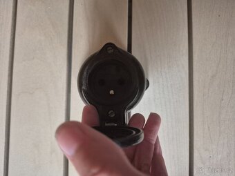 Retro bakelitová zástrčka - 3