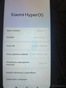 Redmi 15c Midnight Black 8gb RAM 256GB ROM - 3