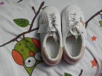 NOVÉ BÍLÉ TENISKY 37 NEXT - 3