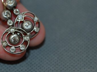 Náušnice s diamanty - 3