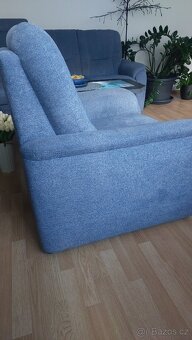 Sedaci souprava ,sedomodra - 3