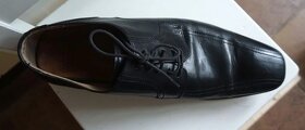 Pánské kožené černé společenské boty ECCO vel.42 - 3