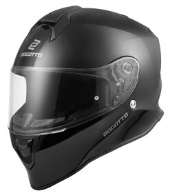 Helma na moto BOGOTTO černá - 3