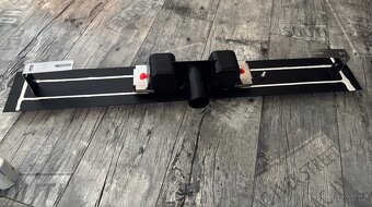 Sprchový žlab Alca 85 cm nerez černá mat - 3