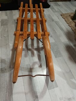 Staré dřevěné sáně - 3