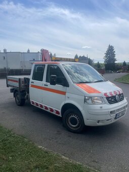 VW Transporter 4x4, valník, ruka - 3