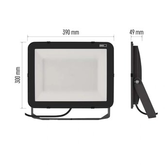LED reflektor INOVO 200 W, šedý, neutrální bílá - 3