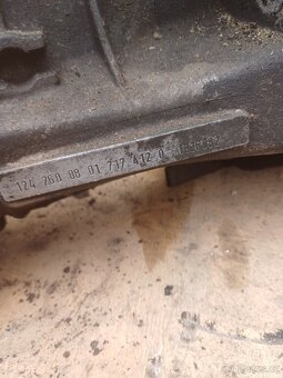 Automatické převodovky Mercedes Benz W123, W124, W201 - 3