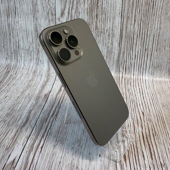 iPhone 15 Pro 256GB, nature, 98% baterie, eSIM (rok záruka) - 3
