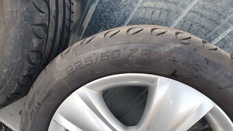 Alu kola Škoda R17 5x112 letní pneu 225/50 R17 - 3