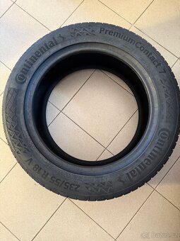 prodám nové pneu Continentál Premium 7 235/55 R18 100V - 3