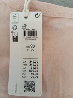 Pyžama 2 ks, Lindex vel. 98 - 3