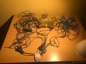 Vánoční osvětlení sada č. 1.- 2x světla řetaz + 1x hvězda - 3