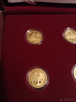 Sada zlatých mincí Jawa - 3