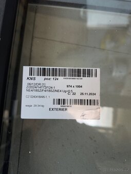 Plastové okno jednokřídlé - 3