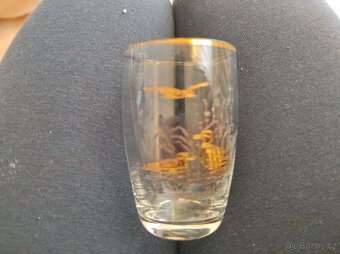 3x retro sklenicka - 3