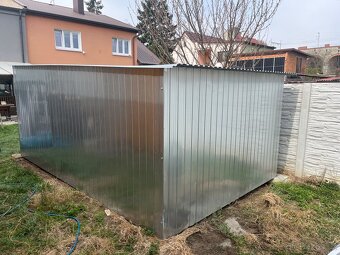 Plechová garáž 5x3m. - 3