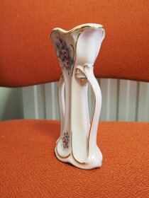 malá váza - růžový porcelán - 3