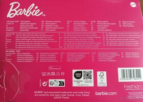NOVÉ - Pyžamo, Barbie, vel. 98/104 - 3