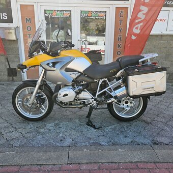 BMW R 1200 GS, 2x originální BMW kufr, přídavná světla - 3