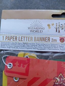 Harry Potter girlanda na narozeniny. 2 metry - 3