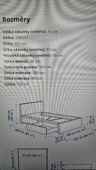 Postel IKEA MALM - 3