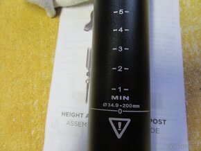 Teleskopická sedlovka TranzX + RAD - 3