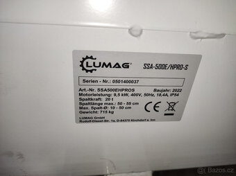 NOVÝ štípací automat s elektromotorem Lumag SSA500EH-PR - 3