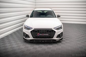 Spoiler pod přední nárazník Audi A4 B9 S-Line Facelift Maxto - 3
