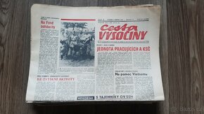 Staré noviny (Rudé právo, Haló sobota, Cesta Vysočiny) - 3