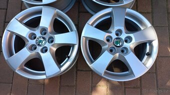 Alu disky Škoda Fabia 1 a 2. Originál Škoda. - 3