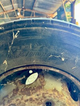 2ks Disky MAN s pneu 265/70 r17,5 L2000 TGL - 3